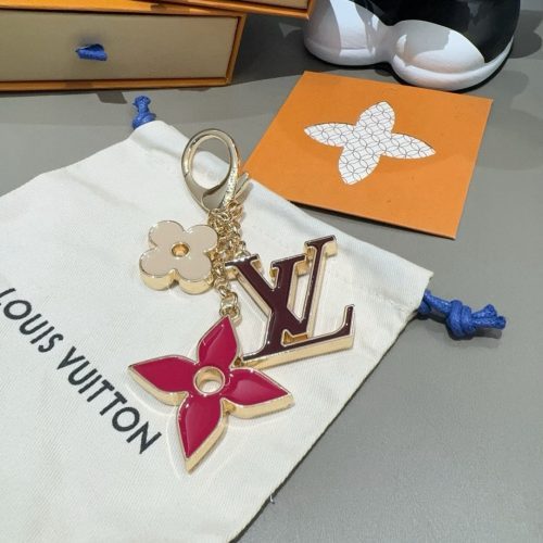 13434295836547669 LV フラワーエナメルチャーム ピンク