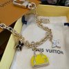 LV チェーンミニバッグチャーム ゴールド