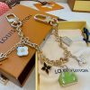 LV チェーンミニバッグチャーム ゴールド