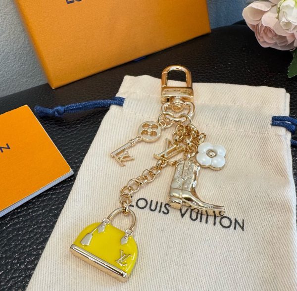 LV ミニバッグブーツチャーム ゴールド