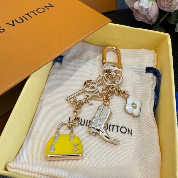 LV ミニバッグブーツチャーム ゴールド