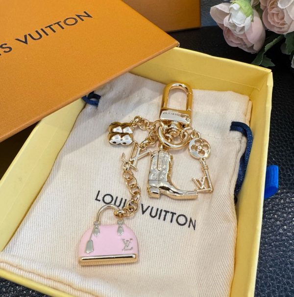 LV ミニバッグブーツチャーム ゴールド