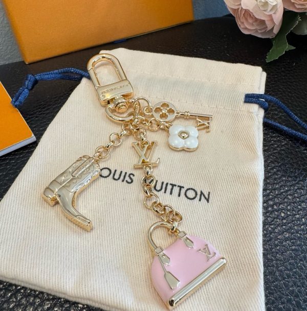 LV ミニバッグブーツチャーム ゴールド