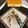 LV ビーズモノグラムチャーム マルチ