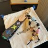 LV ビーズモノグラムチャーム マルチ