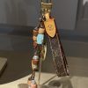 LV ビーズモノグラムチャーム ブラウン
