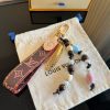 LV ビーズモノグラムチャーム ブラウン