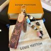 LV ビーズモノグラムチャーム ブラウン