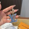 LV モノグラムレターチャーム ブルー