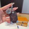 LV ミニバッグチャーム ブラウン