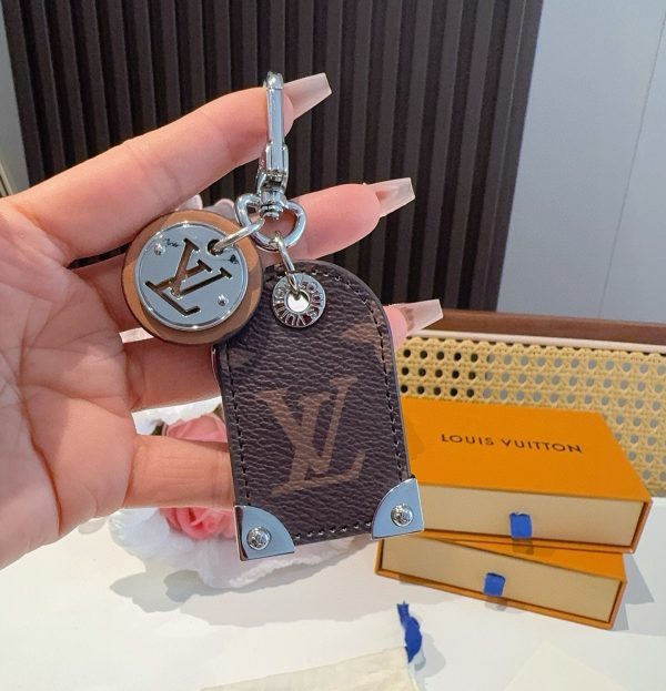 LV ミニバッグチャーム ブラウン