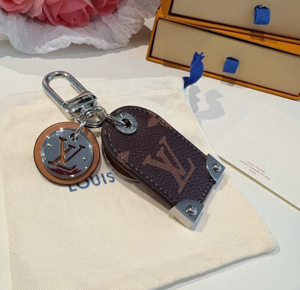 LV ミニバッグチャーム ブラウン