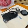 LV ミニバッグチャーム ブラック