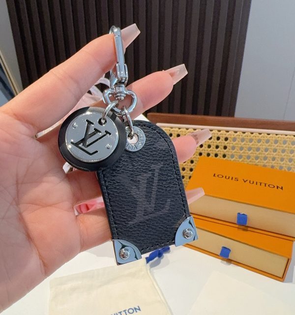 LV ミニバッグチャーム ブラック