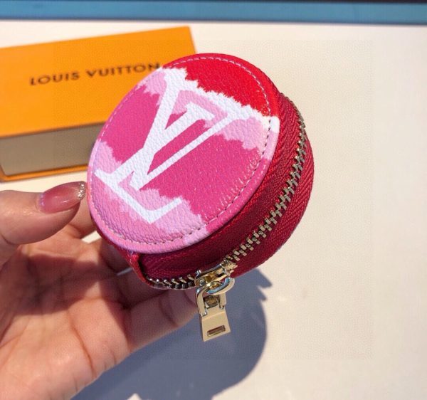 LV クラウドコインパース レッド