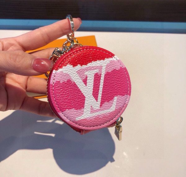 LV クラウドコインパース レッド