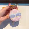 LV ドットコインパース ピンク