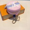 LV ドットコインパース ピンク