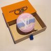 LV ドットコインパース ピンク