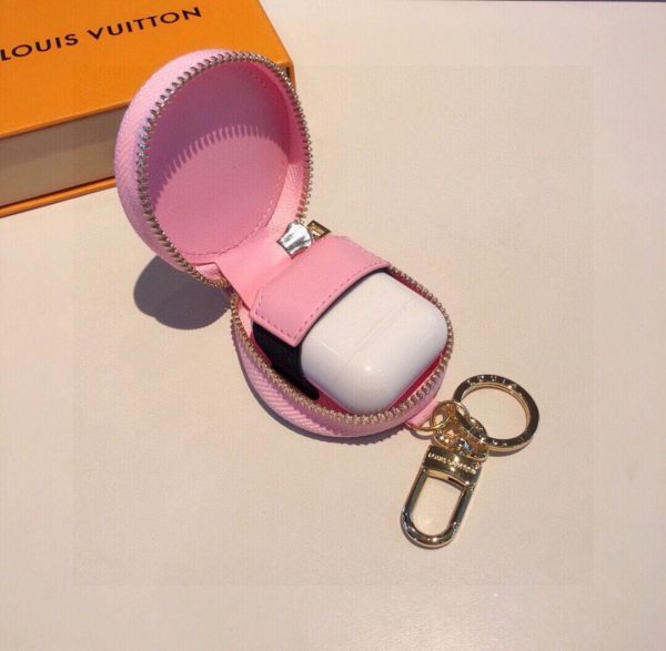 LV ドットコインパース ピンク