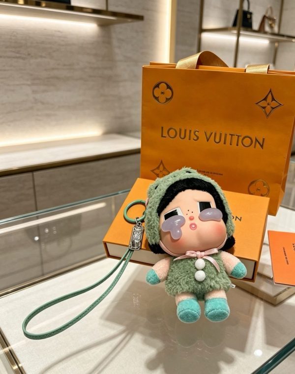 LV ぬいぐるみチャーム グリーン