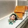 LV ぬいぐるみチャーム グリーン