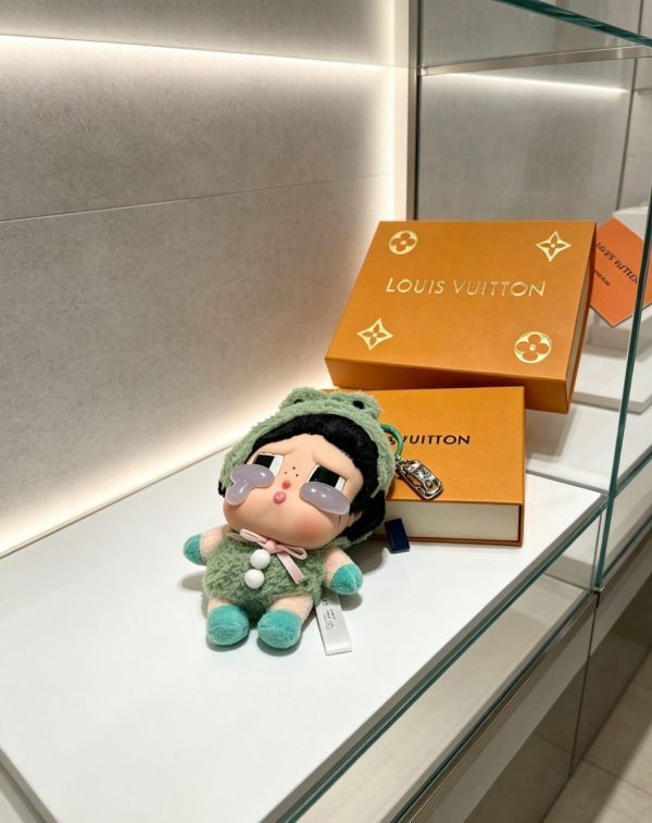 LV ぬいぐるみチャーム グリーン