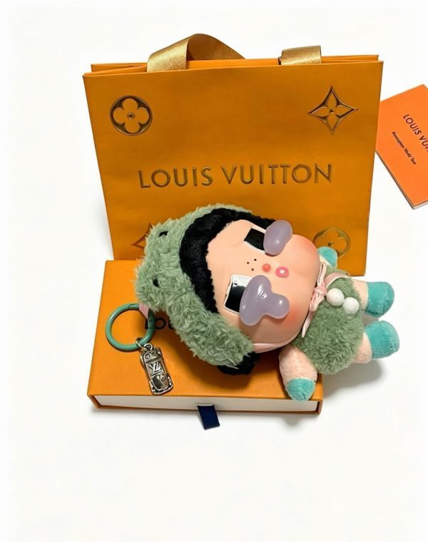 LV ぬいぐるみチャーム グリーン