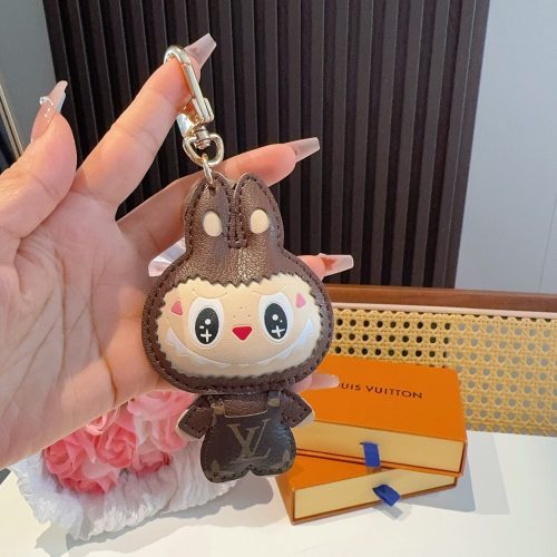 13434297500657128 LV ウサギキーホルダー ブラウン
