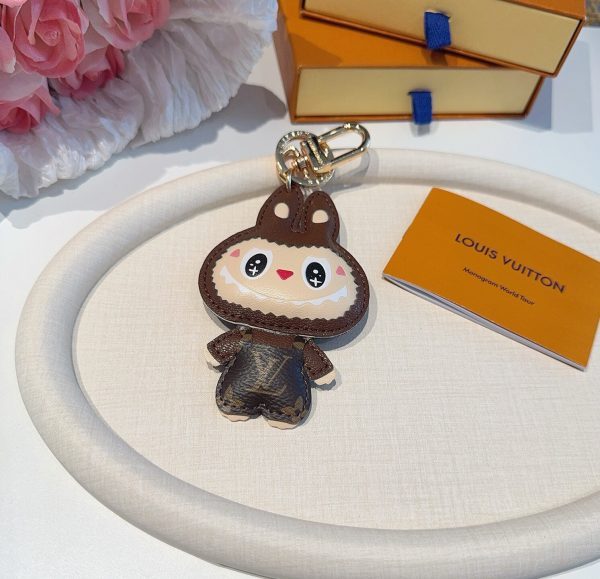 LV ウサギキーホルダー ブラウン