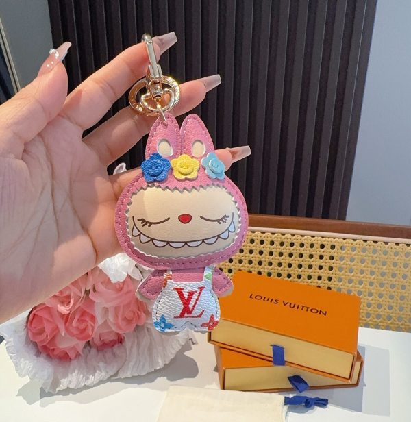 LV ウサギキーホルダー ピンク
