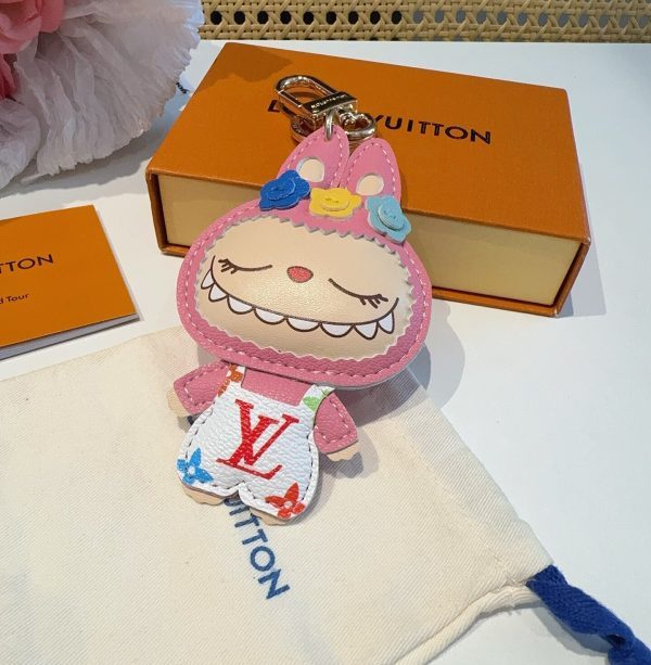 LV ウサギキーホルダー ピンク