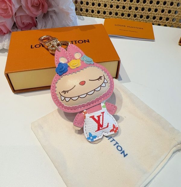 LV ウサギキーホルダー ピンク