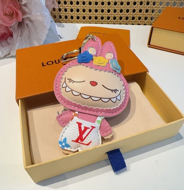 LV ウサギキーホルダー ピンク