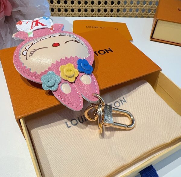 LV ウサギキーホルダー ピンク