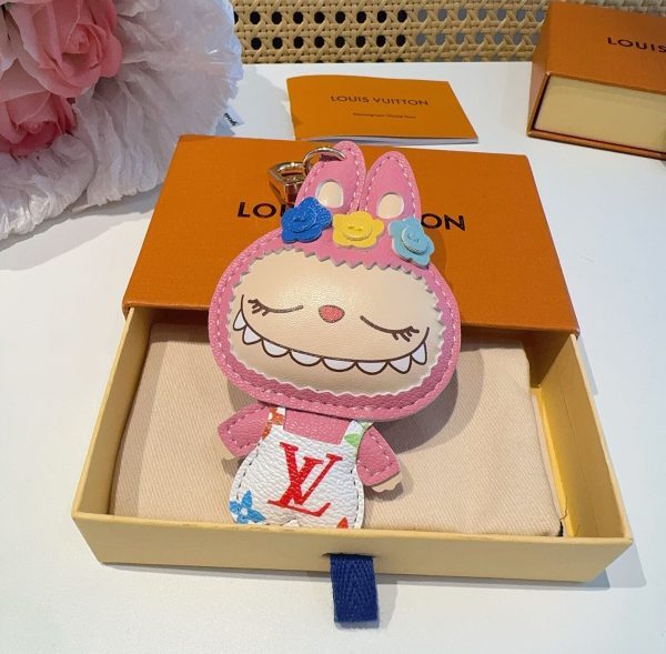 LV ウサギキーホルダー ピンク