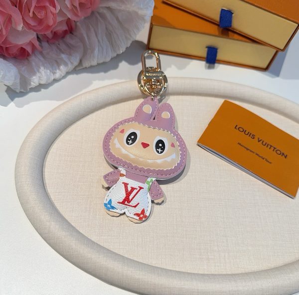 LV ラブブキーホルダー ピンク