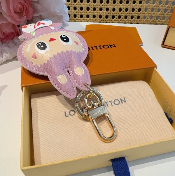 LV ラブブキーホルダー ピンク