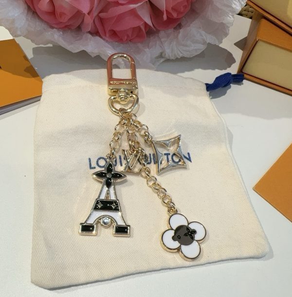 LV エッフェル塔チャーム シルバー