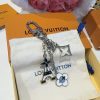 LV エッフェル塔チャーム シルバー