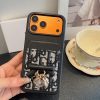 DIOR ロゴカードケース ブラックオレンジ