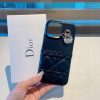 DIOR キルティングカードケース ブラック