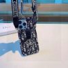 13434315796087760 DIOR ロゴストラップカードケース ブラックホワイト