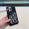 13434315871698713 DIOR オブリックカードケース ブラックホワイト