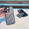 DIOR オブリックカードケース グレー