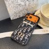 13434315932403082 DIOR オブリックカードケース ブラックホワイト