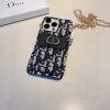 DIOR オブリックチェーンケース ブラック