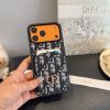 DIOR CDロゴケース グレーブルー
