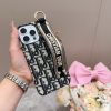 DIOR ストラップケース ブラックホワイト