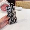 DIOR ストラップケース ブラックホワイト